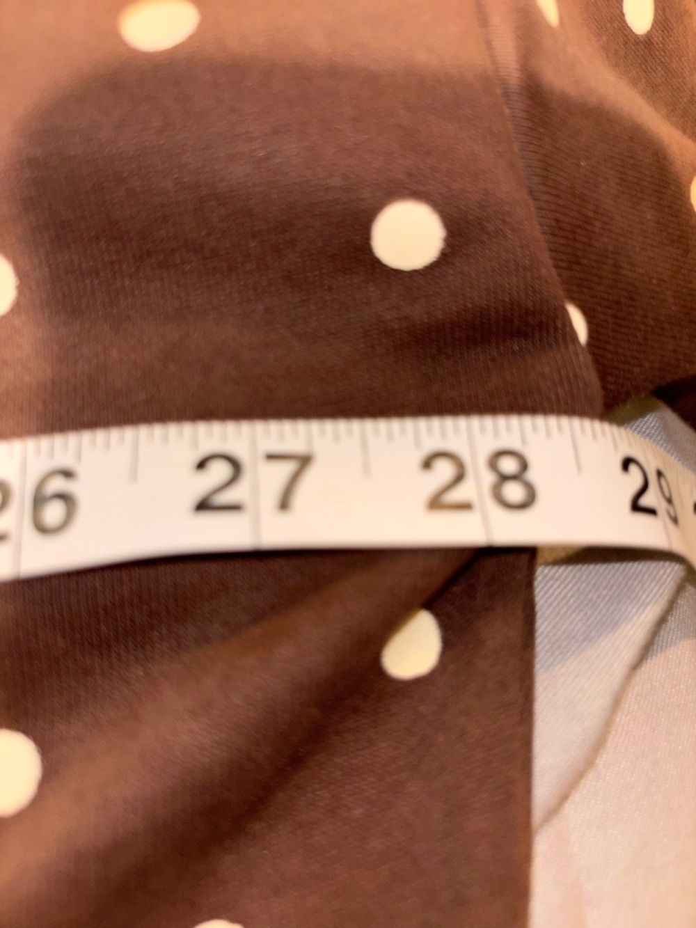 Edikted Brown Polka Dot Hoodie Medium Y2K Coquette Bow Graphic Oversized Cozy - Picture 6 of 7